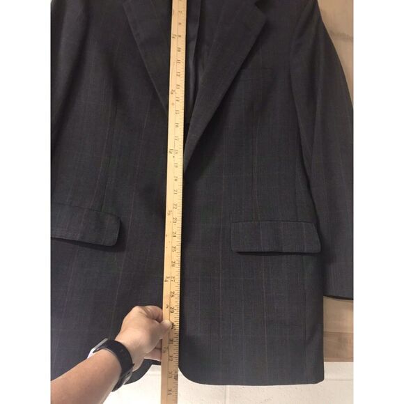 Brooks Brothers Other - Mens Brooks Brothers‎ Sport Coat Plaid Check Measurements In Photo